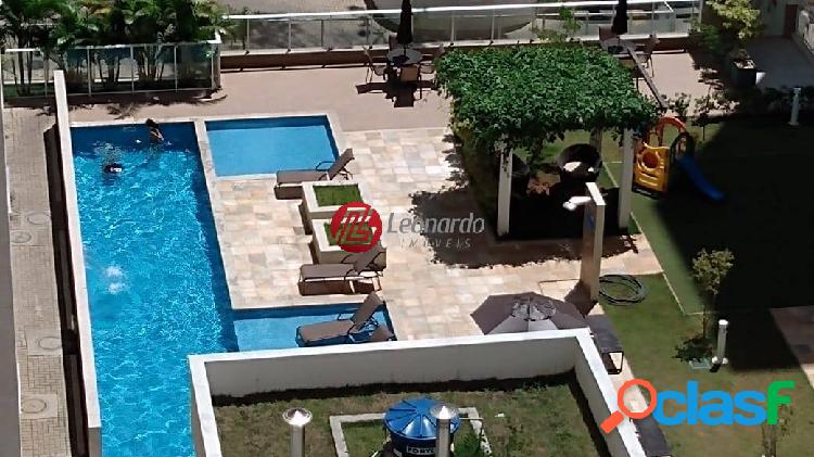 Apartamento 3 Quartos com 2 Vagas, Piscina, Churrasqueira,