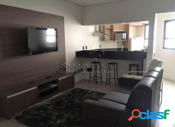 Apartamento em Santos, Flat no Gonzaga com 1 dormitório