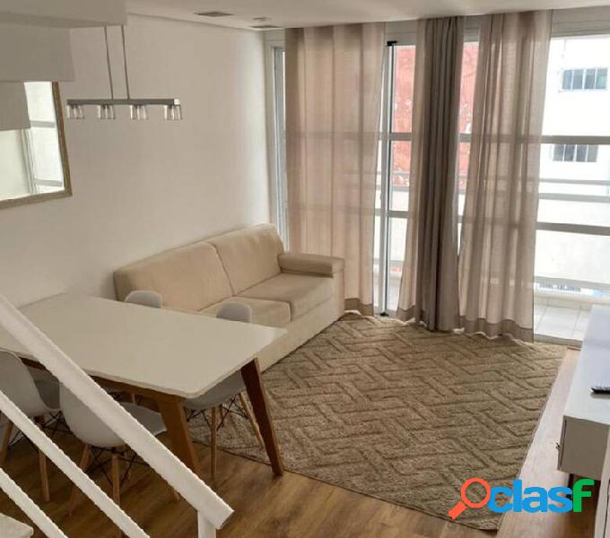 Apartamento mobiliado para Aluguel em Pinheiros com 2