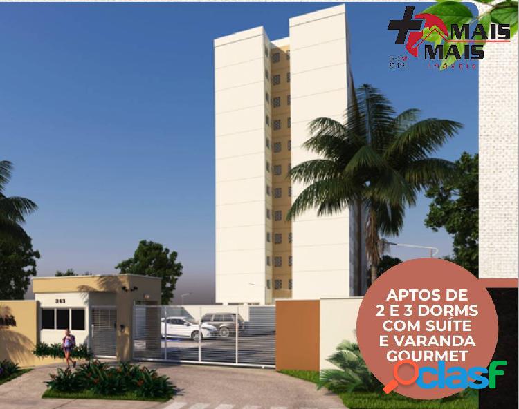 Apartamentos 59,25m², 3 dorms, com suíte, varanda gourmet,