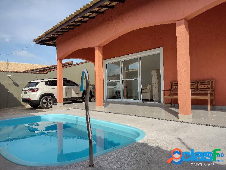 CASA AMPLA - TERRENO 625M2 - 3 DORM - 300M DA PRAIA -