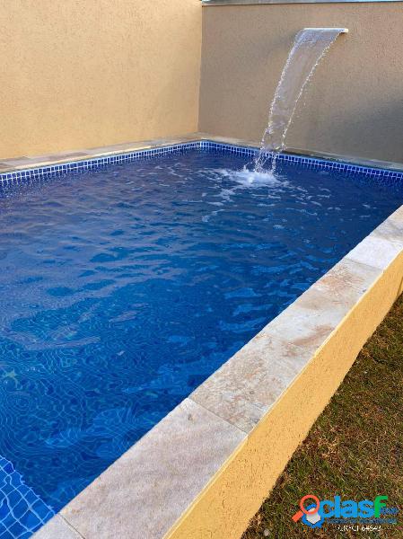 CASA NOVA 2 DORMS- PISCINA-ÓTIMO ACABAMENTO- RUA