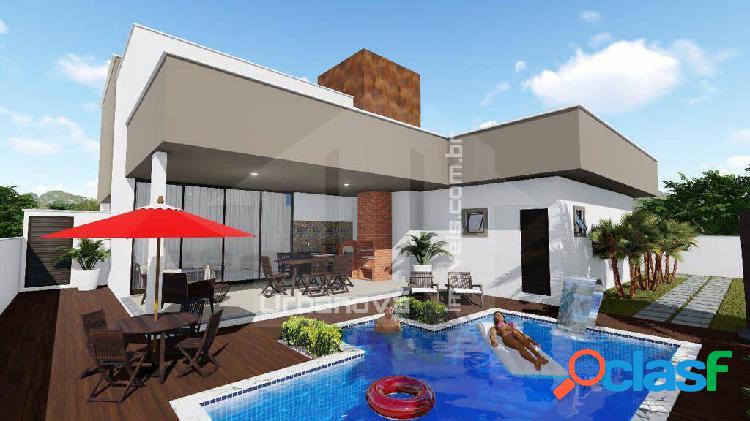 Casa Térrea Maravilhosa com 4 suítes Piscina, condomínio