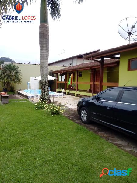 Casa com piscina - Próximo ao Massaguaçu - Caraguatatuba-