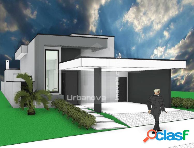 Casa á venda condomínio Urbanova, fase de obra com 3