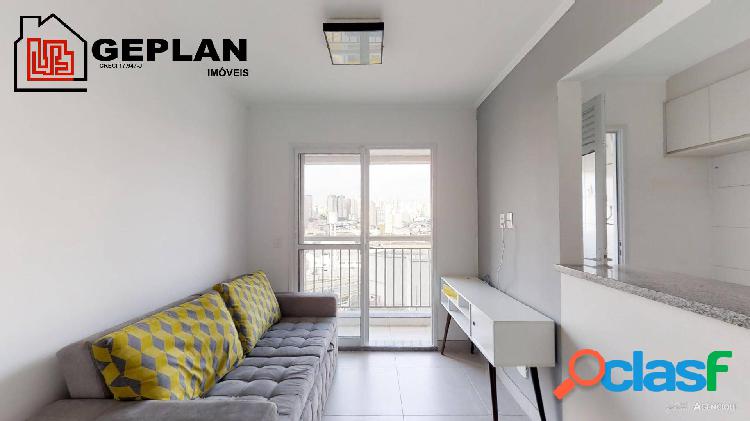 Excelente, Apartamento, 2 dorm, 1 banh, 1 vaga, 45m