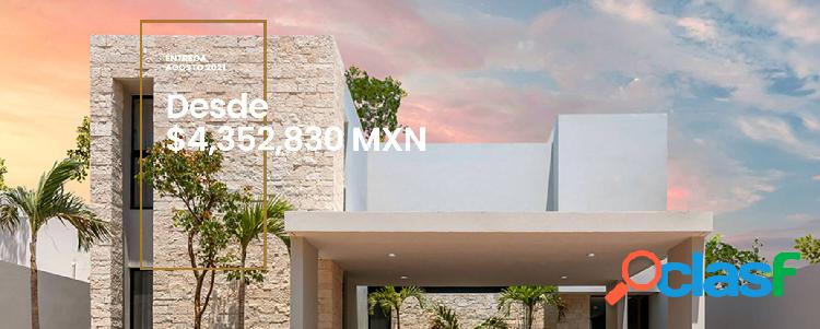 PALMARA RESIDENCIAL, CASAS EN VENTA EN PLAYA DEL CARMEN