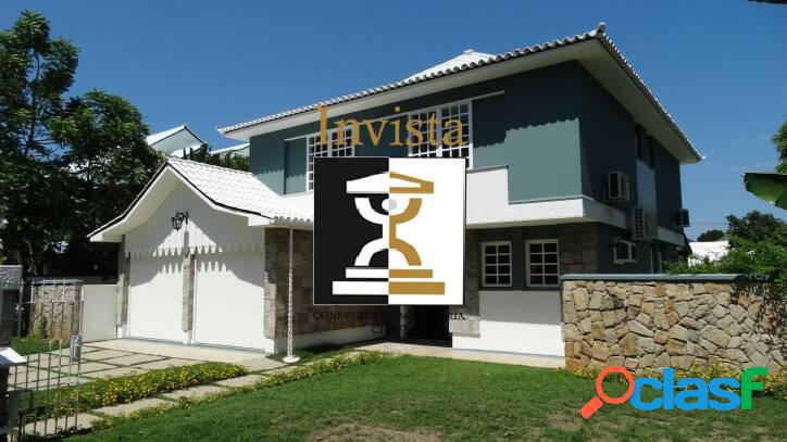 Recreio - Maravilhosa casa locação condomínio luxuoso!