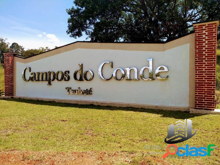 Terreno à venda no Condomínio Campos do Conde, em Taubaté