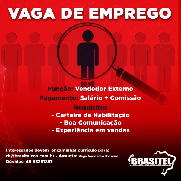 Vaga Consultores de Venda Chapeco