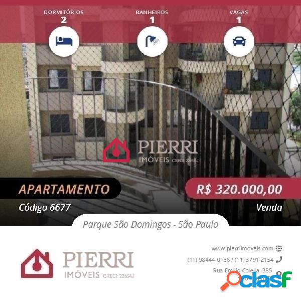 Apartamento a venda no Pq São Domingos, andar alto lazer