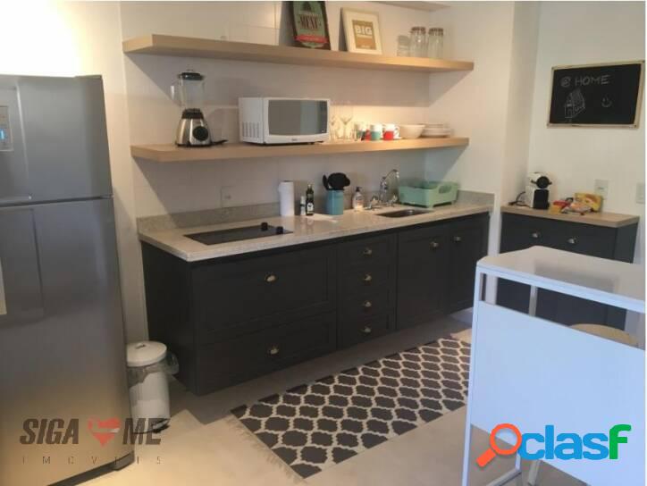 Apartamento com 1 dormitório à venda, 59 m² por R$