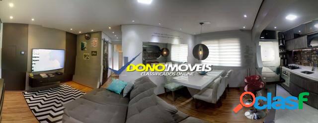 Apartamento com 2 dormitórios à venda, 54 m² - Paulicéia