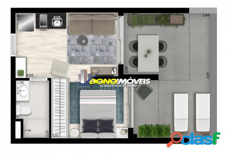 Apartamento com 2 dormitórios à venda, 70 m² - Ibirapuera