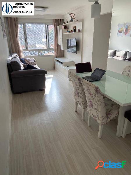 Apartamento com 3 dormitórios e 1 vaga em Santo André