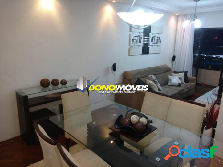 Apartamento com 3 dormitórios à venda, 78 m² - Vila