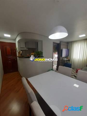 Apartamento com 52 M² 2 dorms, 1 vaga