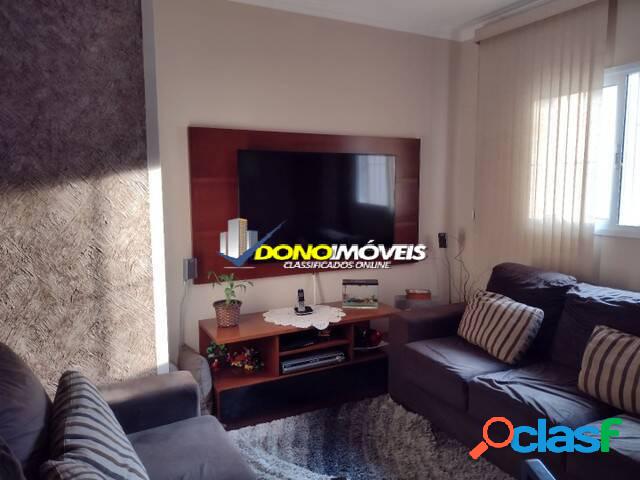 Apartamento com 74 m² 2 dorms. 2 vagas, bem amplo