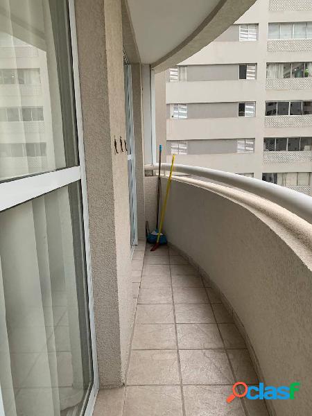 Apartamento para LOCAÇÃO. 24m2. 1 Dorm. 1 Vaga. Sacada.