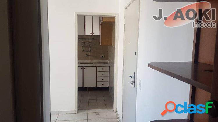 Apartamento para aluguel possui 38 m² com 1 quarto