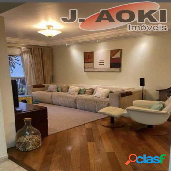 Apartamento para venda com 140 m² com 3 quartos