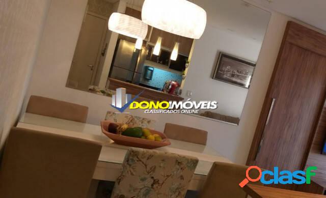 Apto 2 dorms, 1 vaga, 50m² - Nova petrópolis - SBC