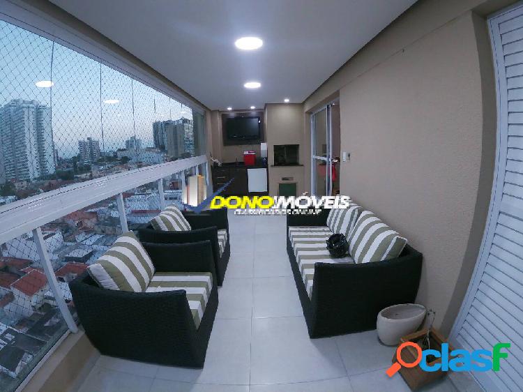 Apto 3 Dorms sendo 2 Com Suite, 2 Vagas, 139m² - Vila