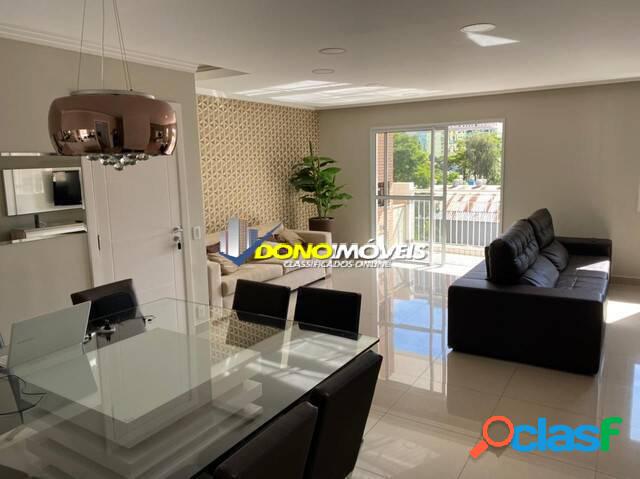 Apto 3 dorms, 2 vagas, 130 m² - Campestre - SA