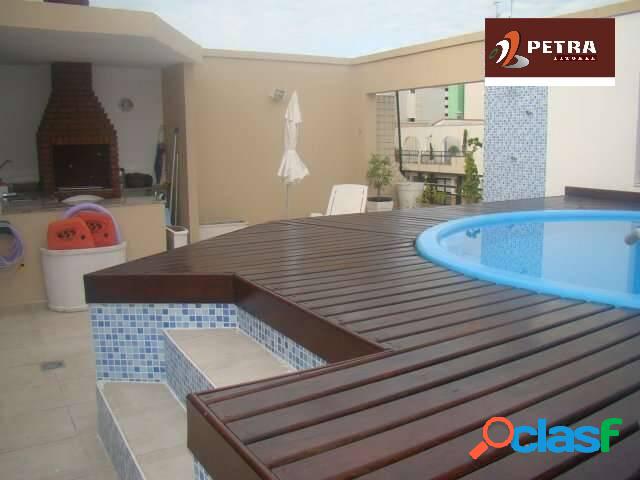 COBERTURA A VENDA NO GUARUJÁ, PRAIA DO TOMBO COM PISCINA