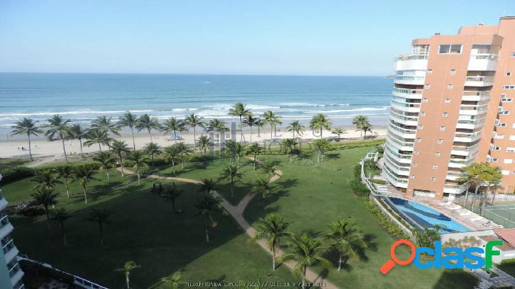 Cobertura Pé na areia, módulo 06 com vista para o mar.