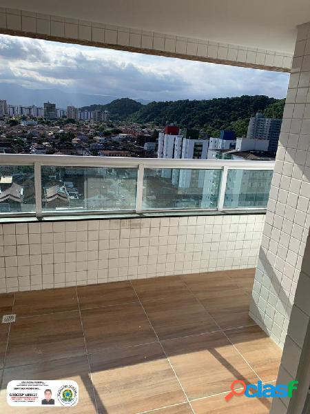 Excelente apartamento na Praia Grande com 2 dormitórios