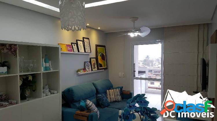 LINDO APARTAMENTO MOBILIADO, 2 DORMITÓRIOS, 70M2, INDAIÁ -