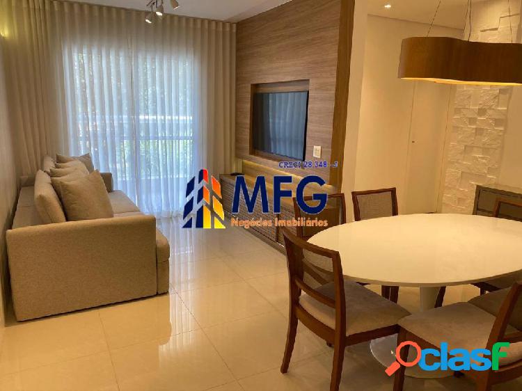 Lindo Apartamento Edifício Plaza Madrid Campolim 80m²