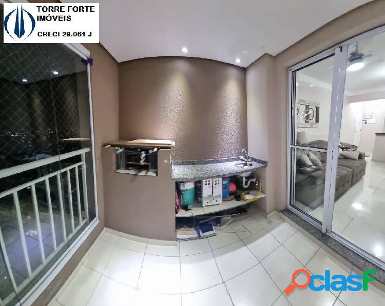 Lindo apartamento com 3 dormitórios, 1 suite e 2 vagas na