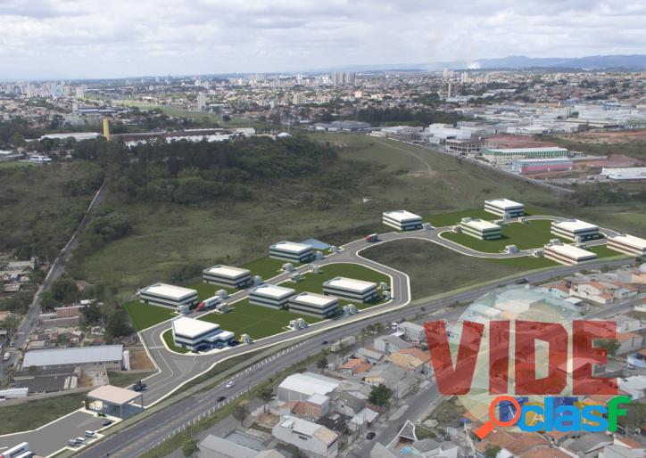 Lote com 1.325 m² no Condomínio Industrial Multiplus