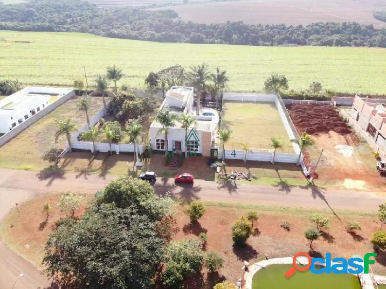 Luxuosa casa à venda no Condomínio Reserva Campos -