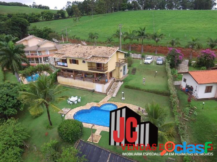 PIRACAIA LINDA CHÁCARA EM CONDOMINIO AC/ PERMUTA