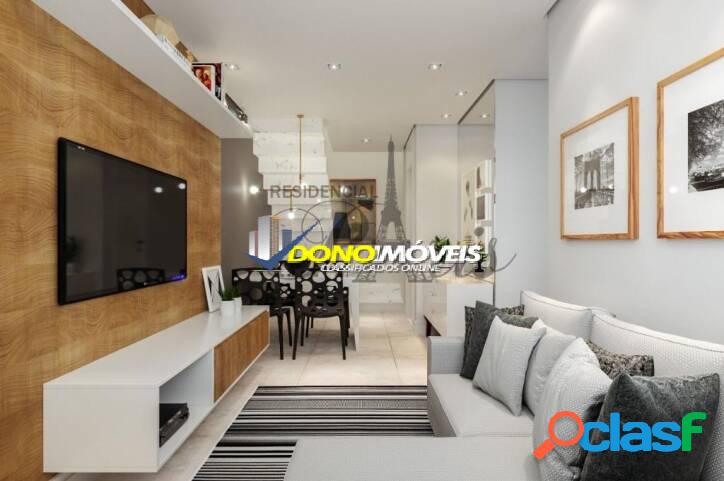 Sobrado com 2 dormitórios à venda, 58 m² - Vila Príncipe