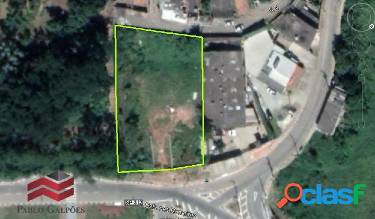 Terreno 1.500 m² Locação e Venda Estrada dos Romeiros,