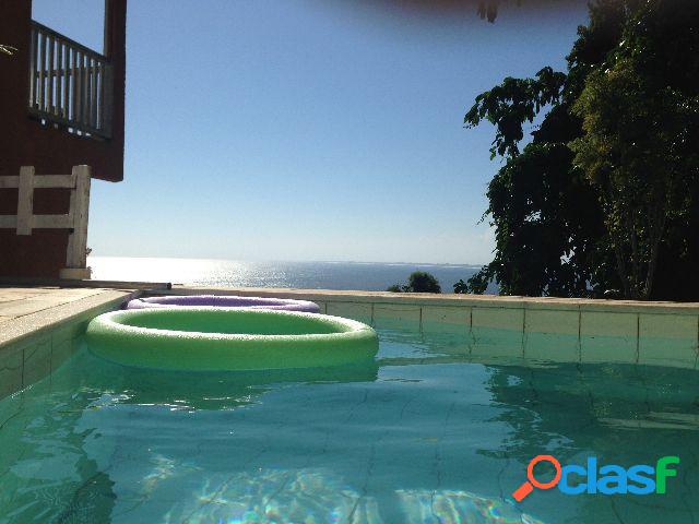 barra de guaratiba, ótima casa vista para o mar