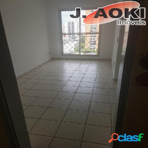 ótimo apartamento, 1 dormitório, 1 vaga, 40mt²- Vila