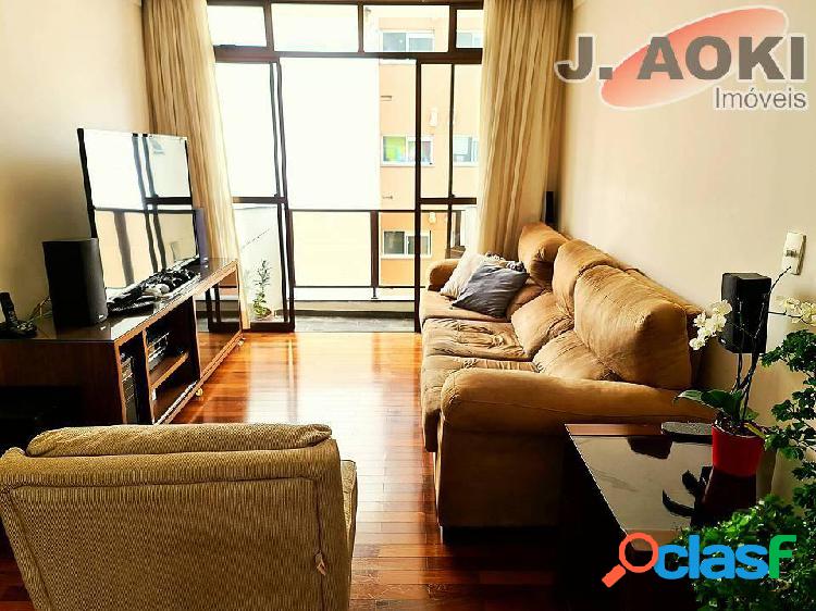 Apartamento para venda possui 108 m² com 3 quartos