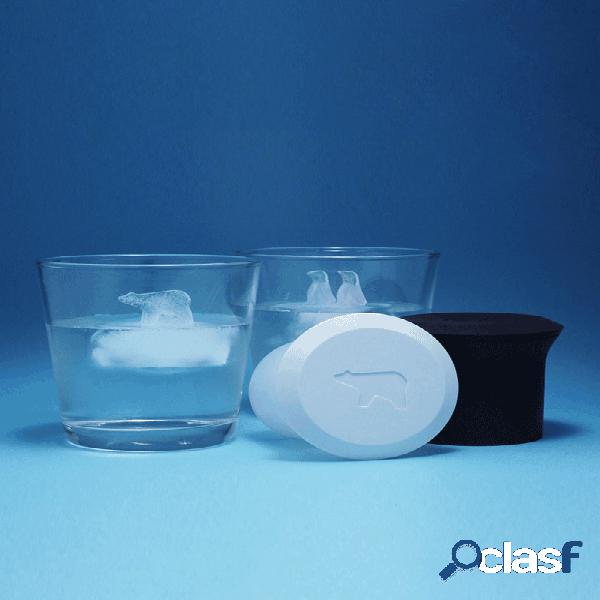 Modelo de gelo de urso polar de pinguim 3D