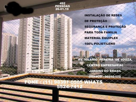 Redes de Proteção em Osasco, Av. Hilario Pereira de Souza.