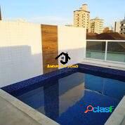 Triplex 4 suítes com piscina - Embaré