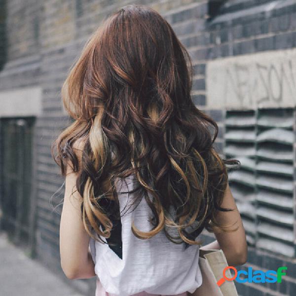 38 Cores Sintético Cabelo Extensões 5 Clips Falso Cabelo