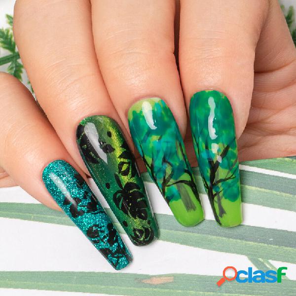 7 ml Forest Green Series Unhas Polish Gel Manicure