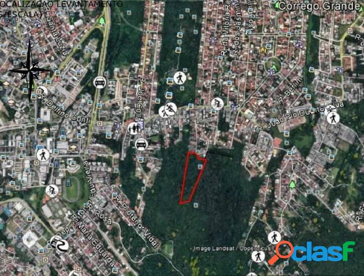 Área de 31.071,32 m² no Córrego Grande em Florianópolis