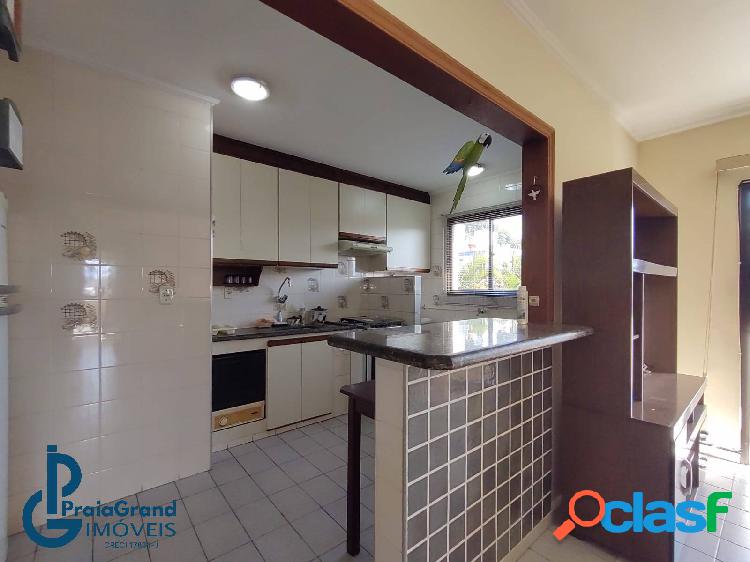 Apartamento de 02 dormitórios mobiliado na Praia Grande de