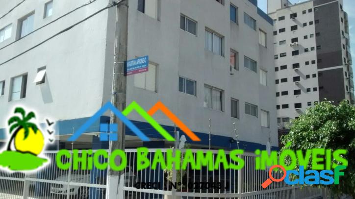 LINDO APTO MOBILIADO 01 DORMITÓRIO À 150 MTS DA PRAIA